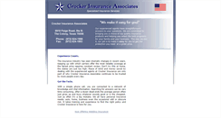 Desktop Screenshot of crockerinsurance.com